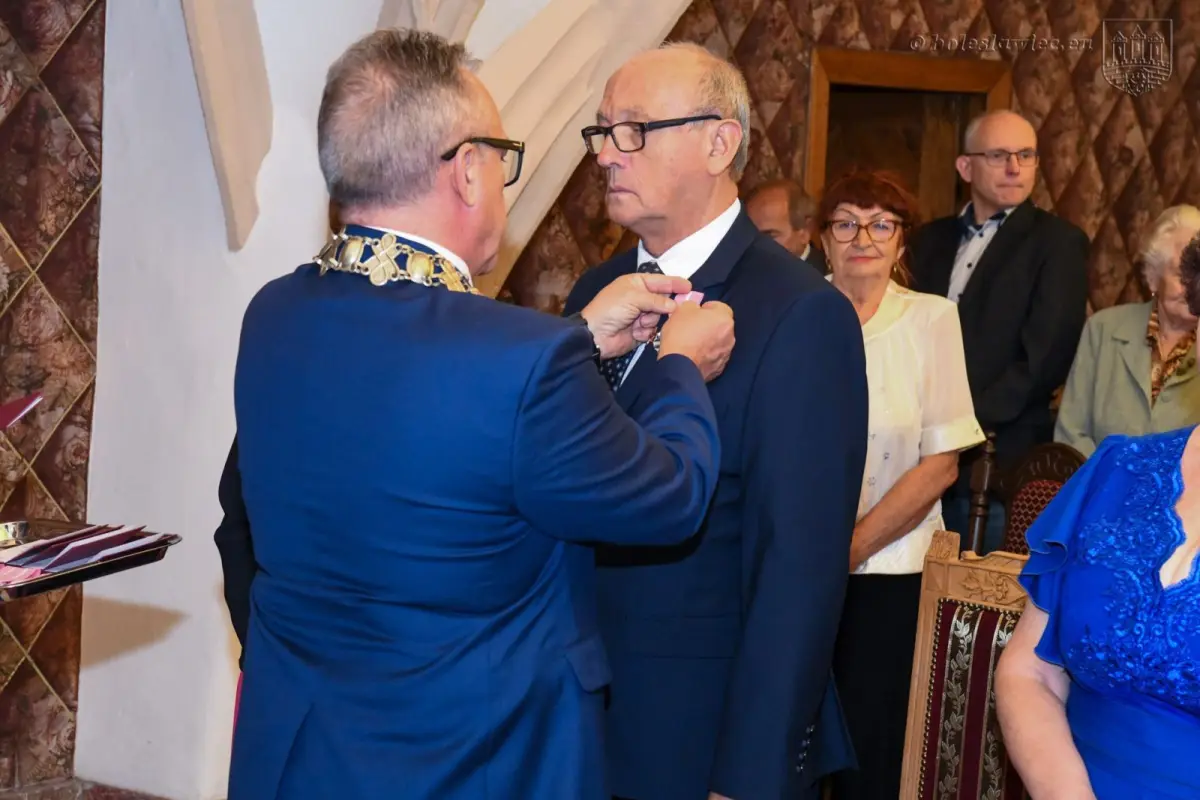 Uroczystość w Pałacu Ślubów w Bolesławcu