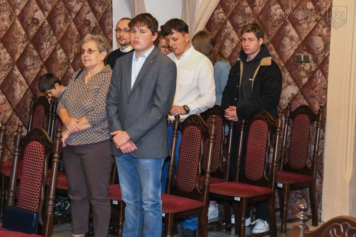 Uroczystość w Pałacu Ślubów w Bolesławcu