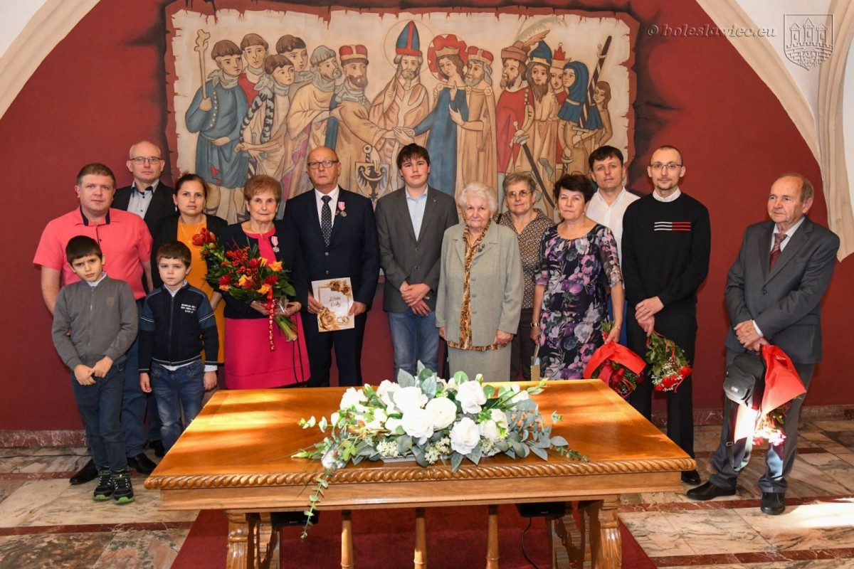 Uroczystość w Pałacu Ślubów w Bolesławcu