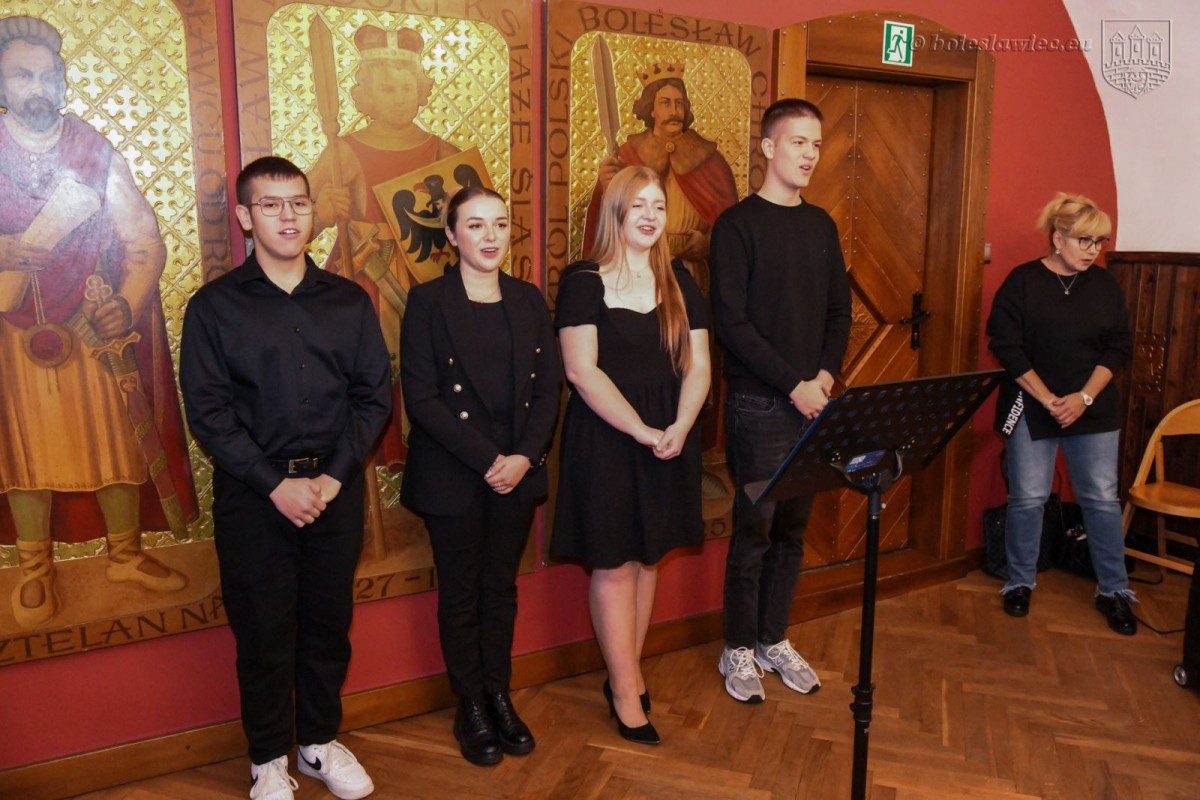 Uroczystość w Pałacu Ślubów w Bolesławcu