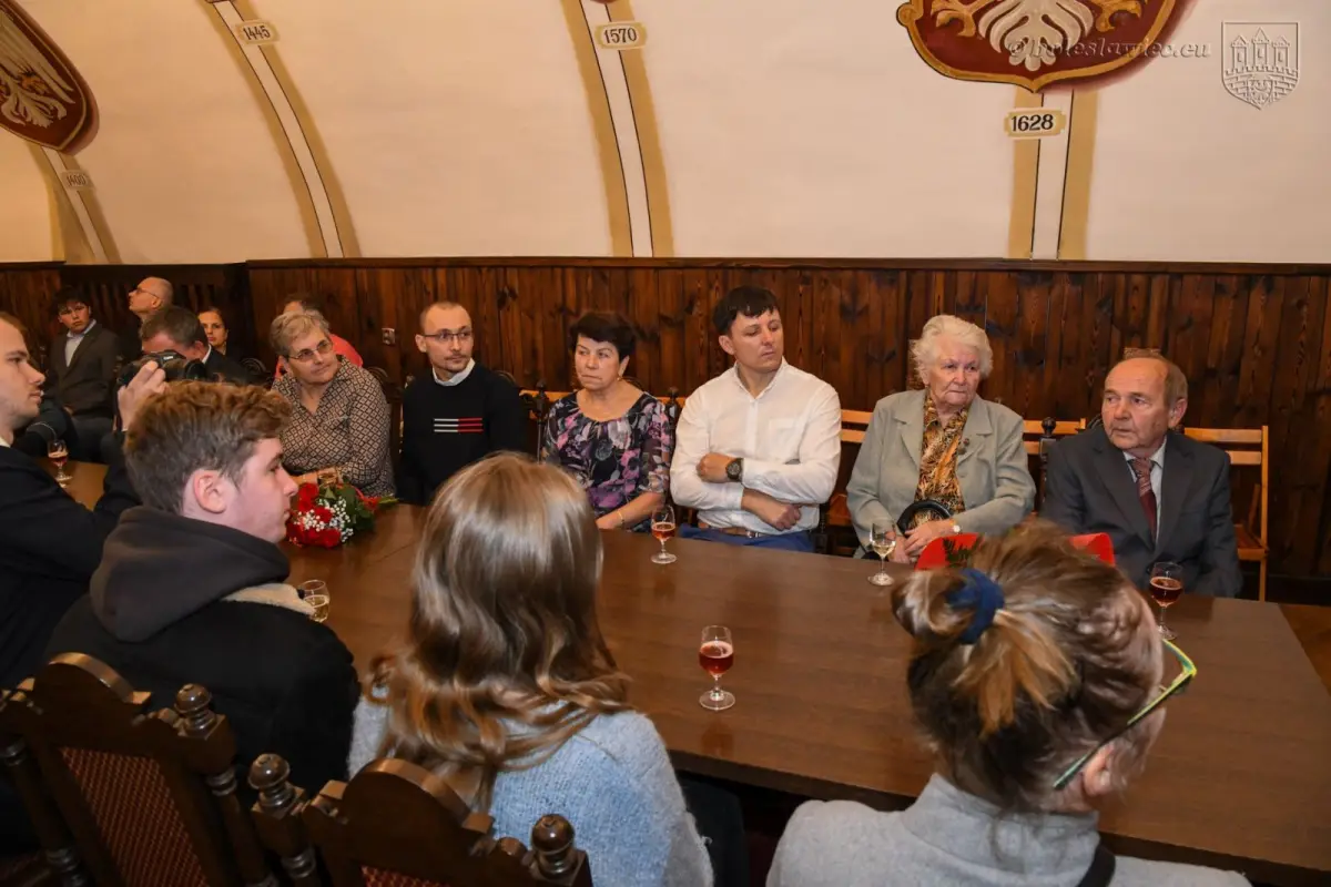 Uroczystość w Pałacu Ślubów w Bolesławcu