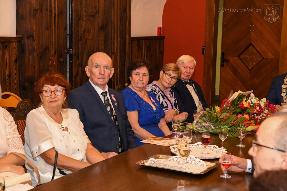 Uroczystość w Pałacu Ślubów w Bolesławcu