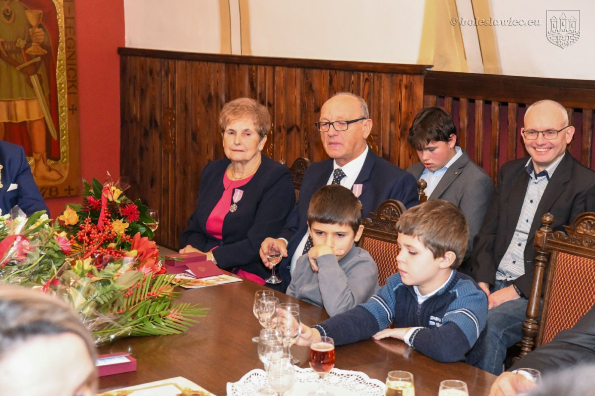 Uroczystość w Pałacu Ślubów w Bolesławcu