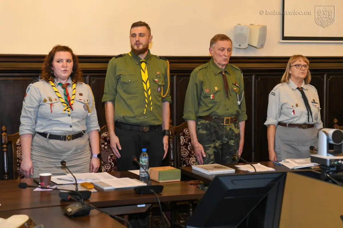 Uroczystość w Sali Rajców w Bolesławcu