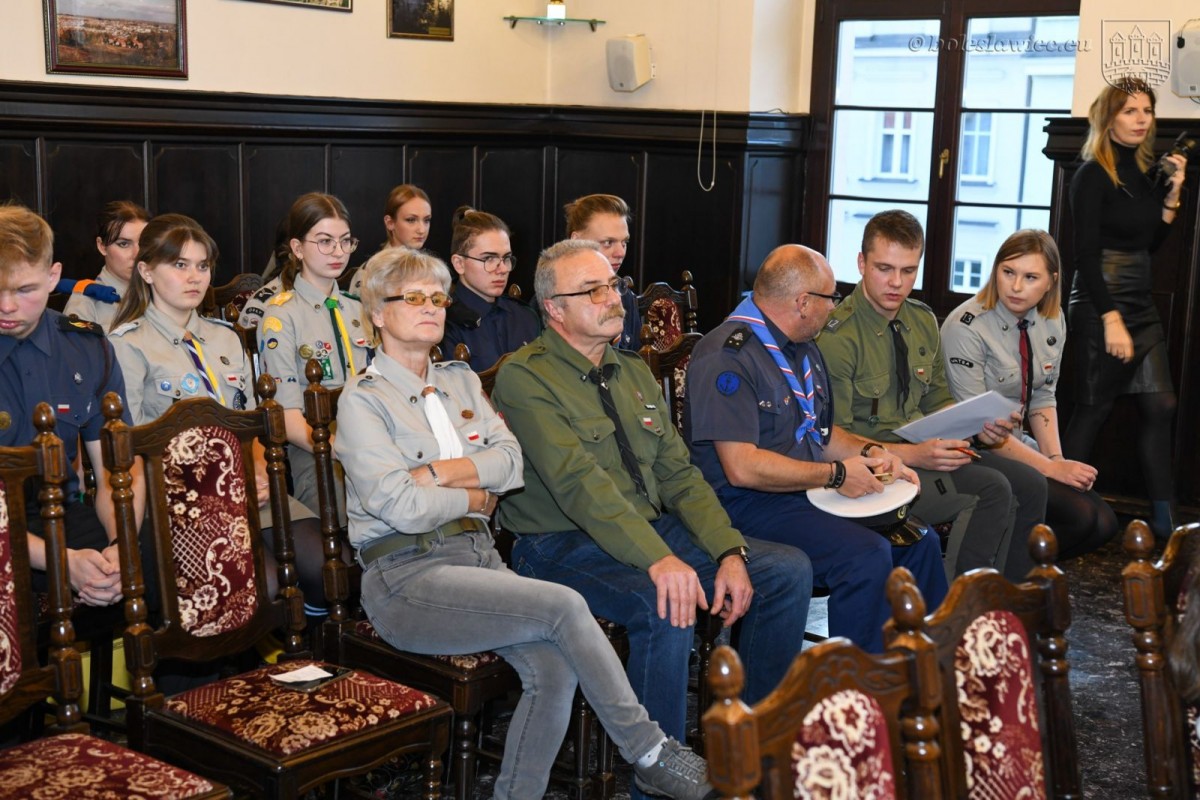 Uroczystość w Sali Rajców w Bolesławcu