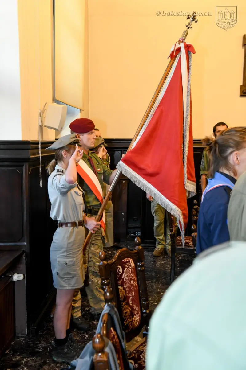 Uroczystość w Sali Rajców w Bolesławcu