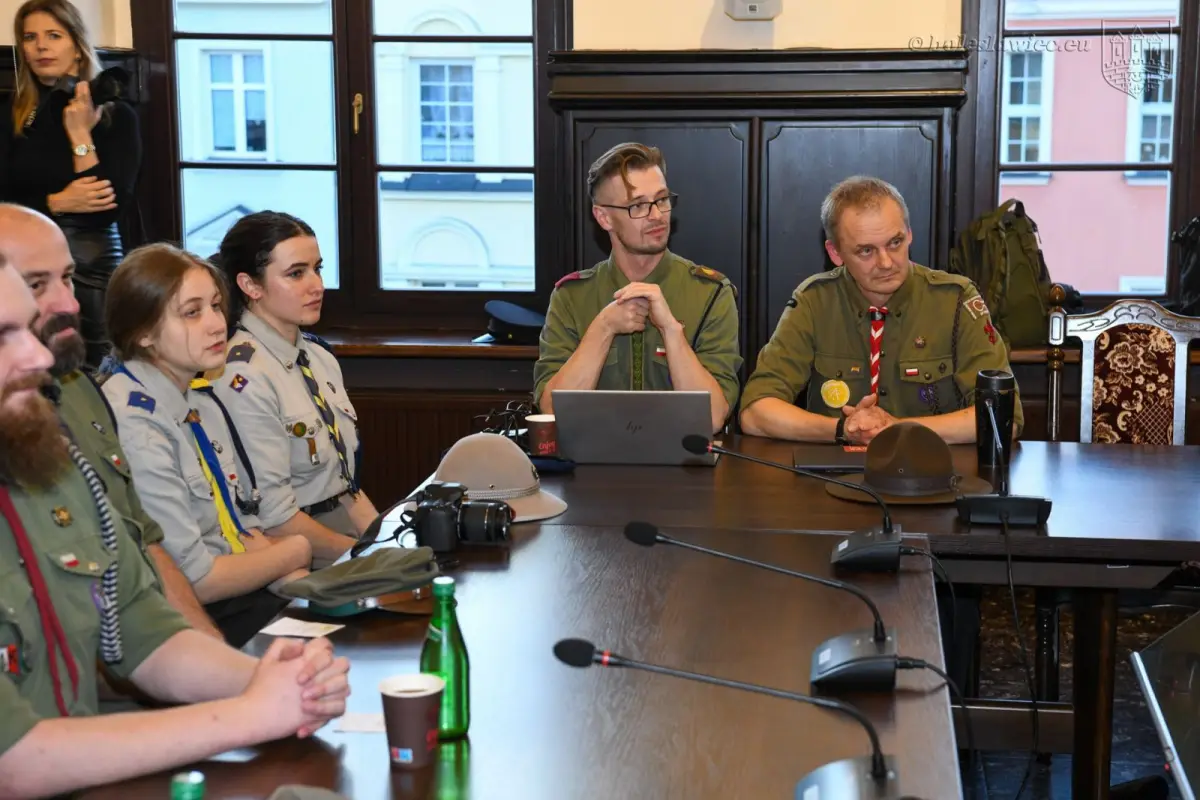 Ceremony at the Council Chamber in Bolesławiec
