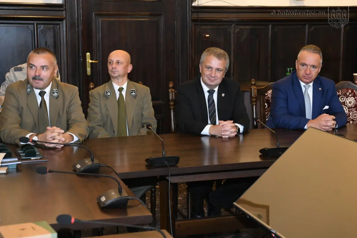 Uroczystość w Sali Rajców w Bolesławcu