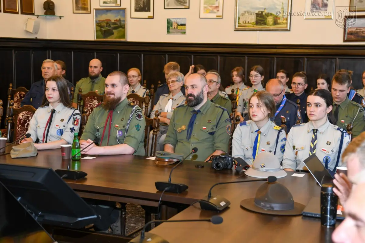 Ceremony at the Council Chamber in Bolesławiec