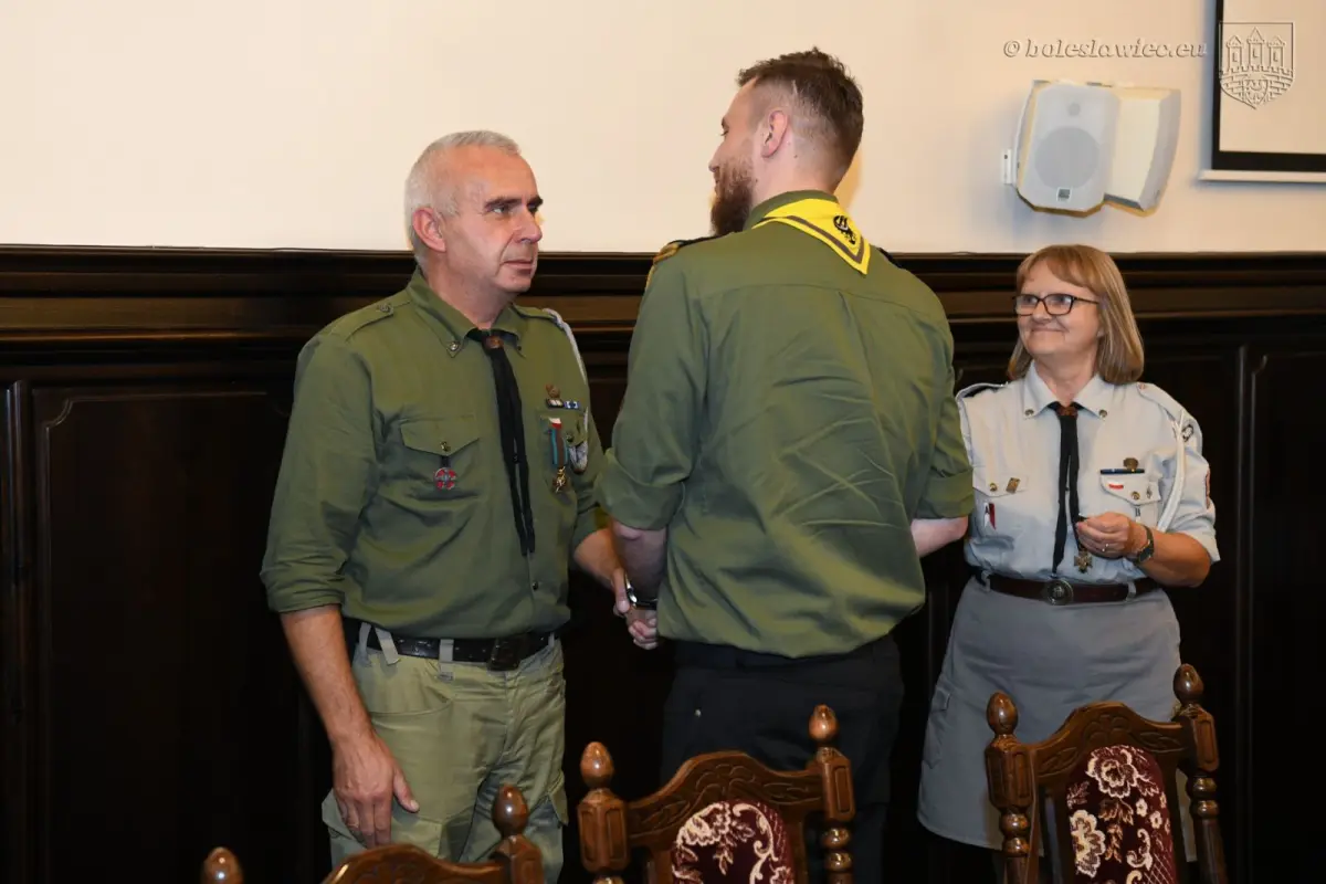 Uroczystość w Sali Rajców w Bolesławcu