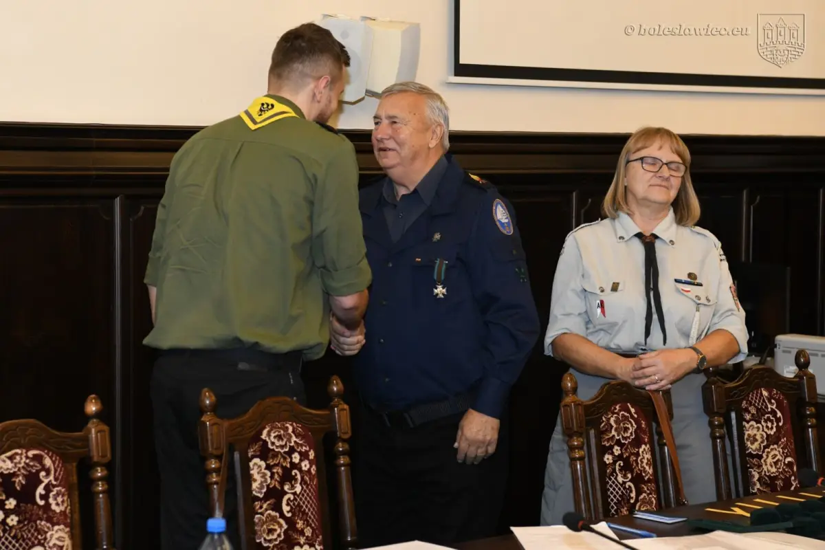 Uroczystość w Sali Rajców w Bolesławcu