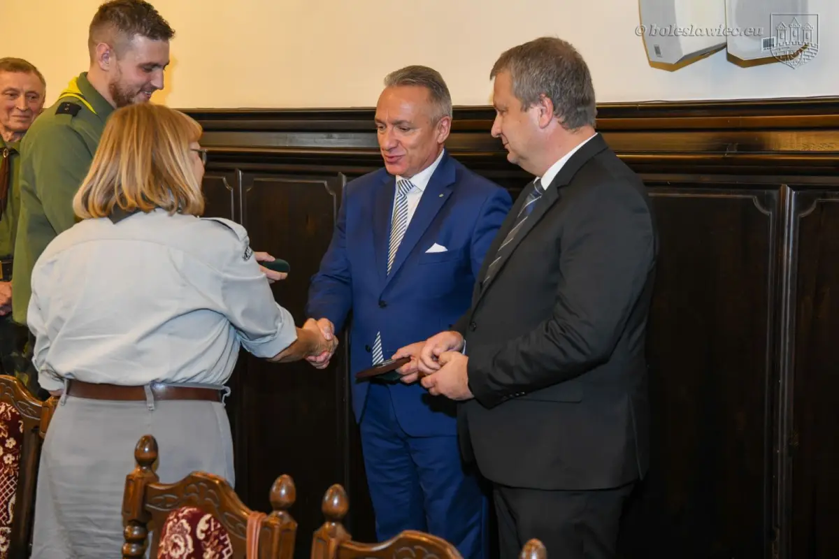 Uroczystość w Sali Rajców w Bolesławcu