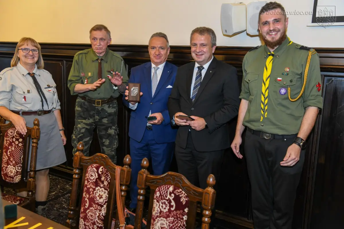 Uroczystość w Sali Rajców w Bolesławcu