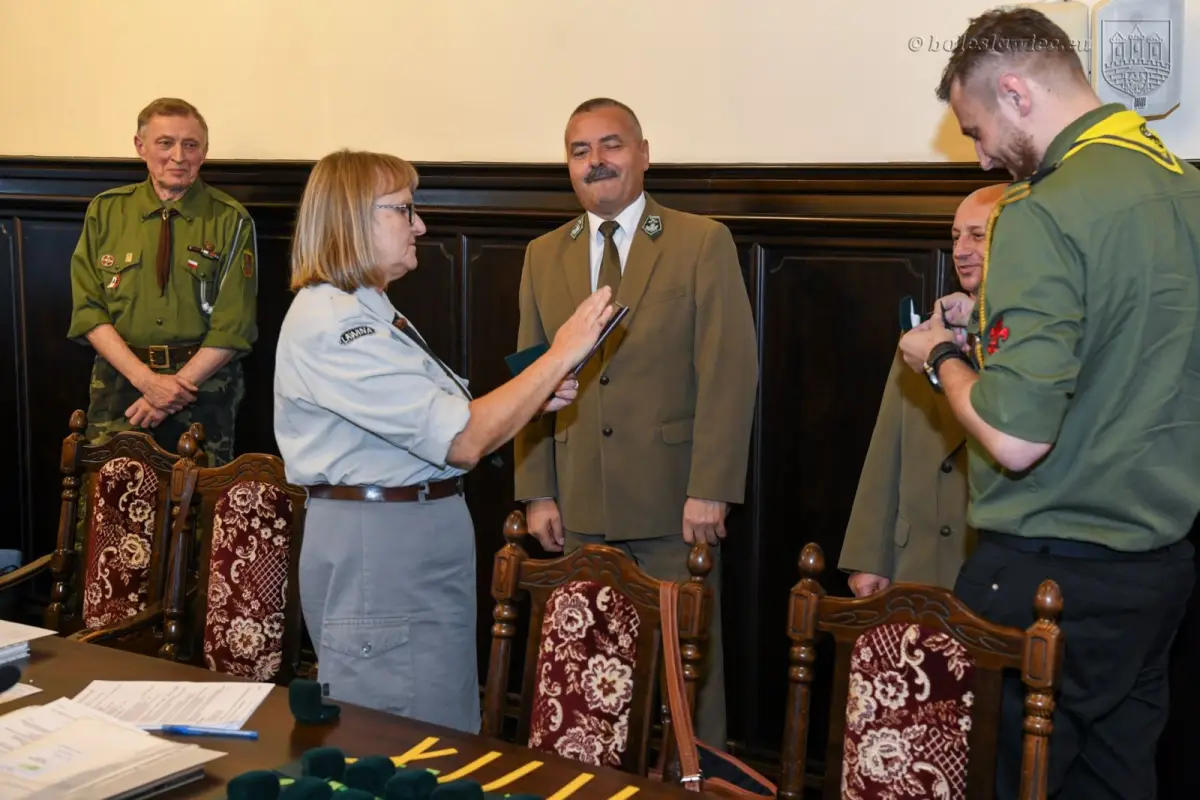 Ceremony at the Council Chamber in Bolesławiec