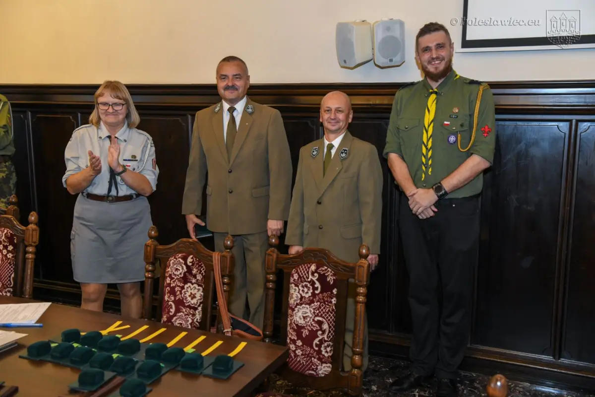 Ceremony at the Council Chamber in Bolesławiec