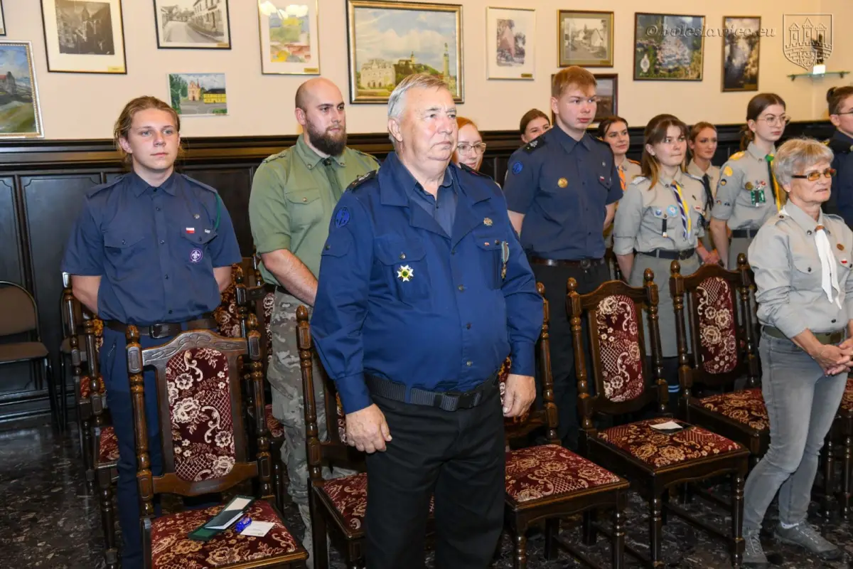Uroczystość w Sali Rajców w Bolesławcu