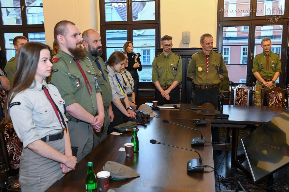 Ceremony at the Council Chamber in Bolesławiec