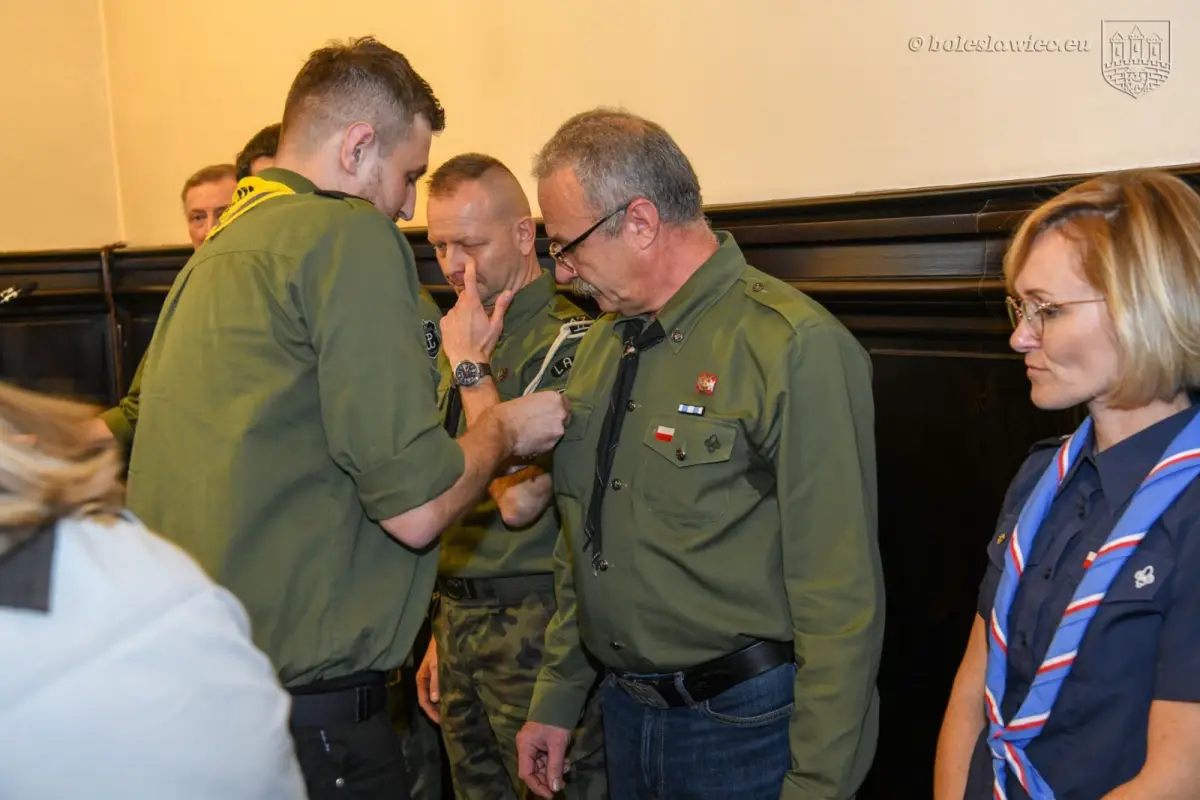 Uroczystość w Sali Rajców w Bolesławcu