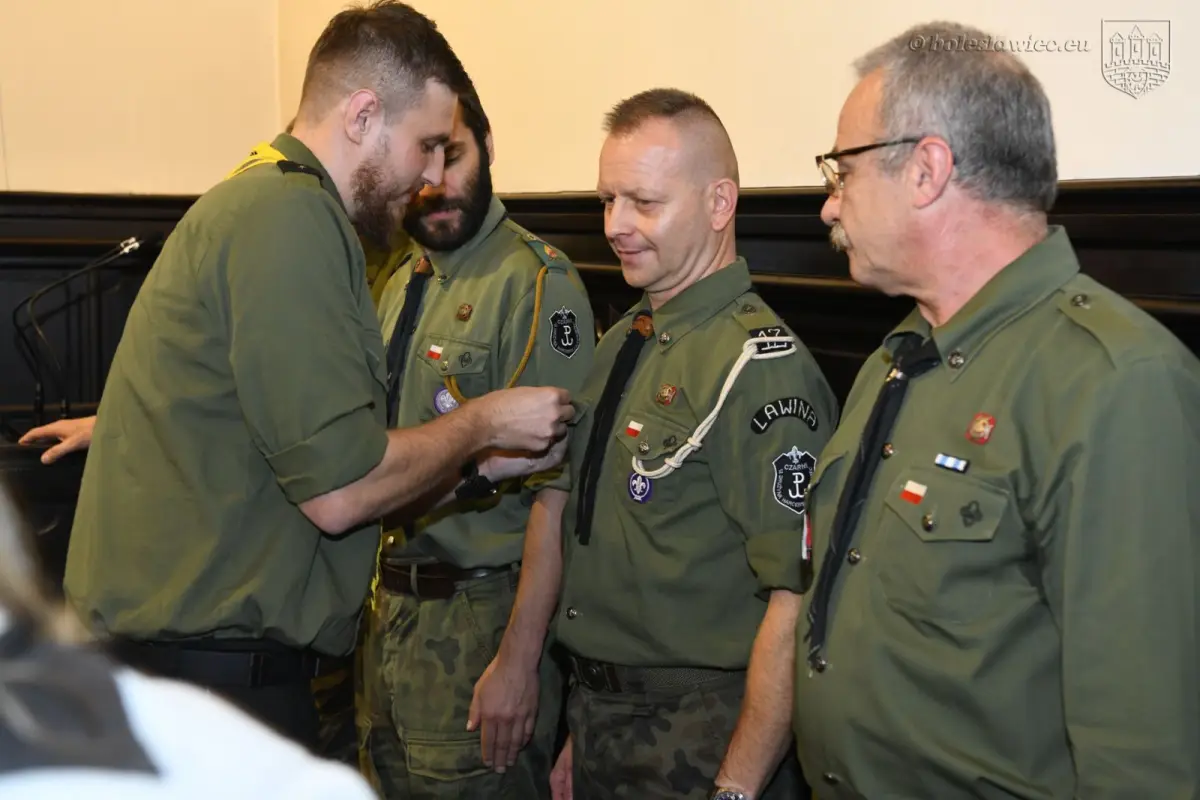 Uroczystość w Sali Rajców w Bolesławcu