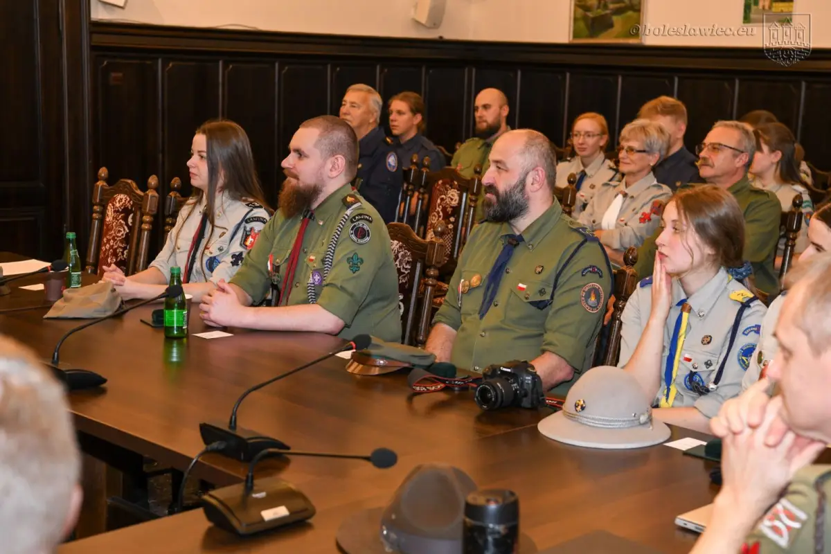 Ceremony at the Council Chamber in Bolesławiec