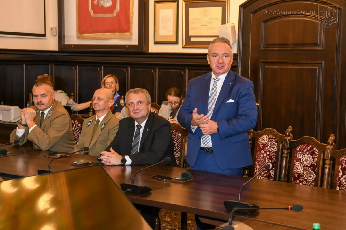 Uroczystość w Sali Rajców w Bolesławcu