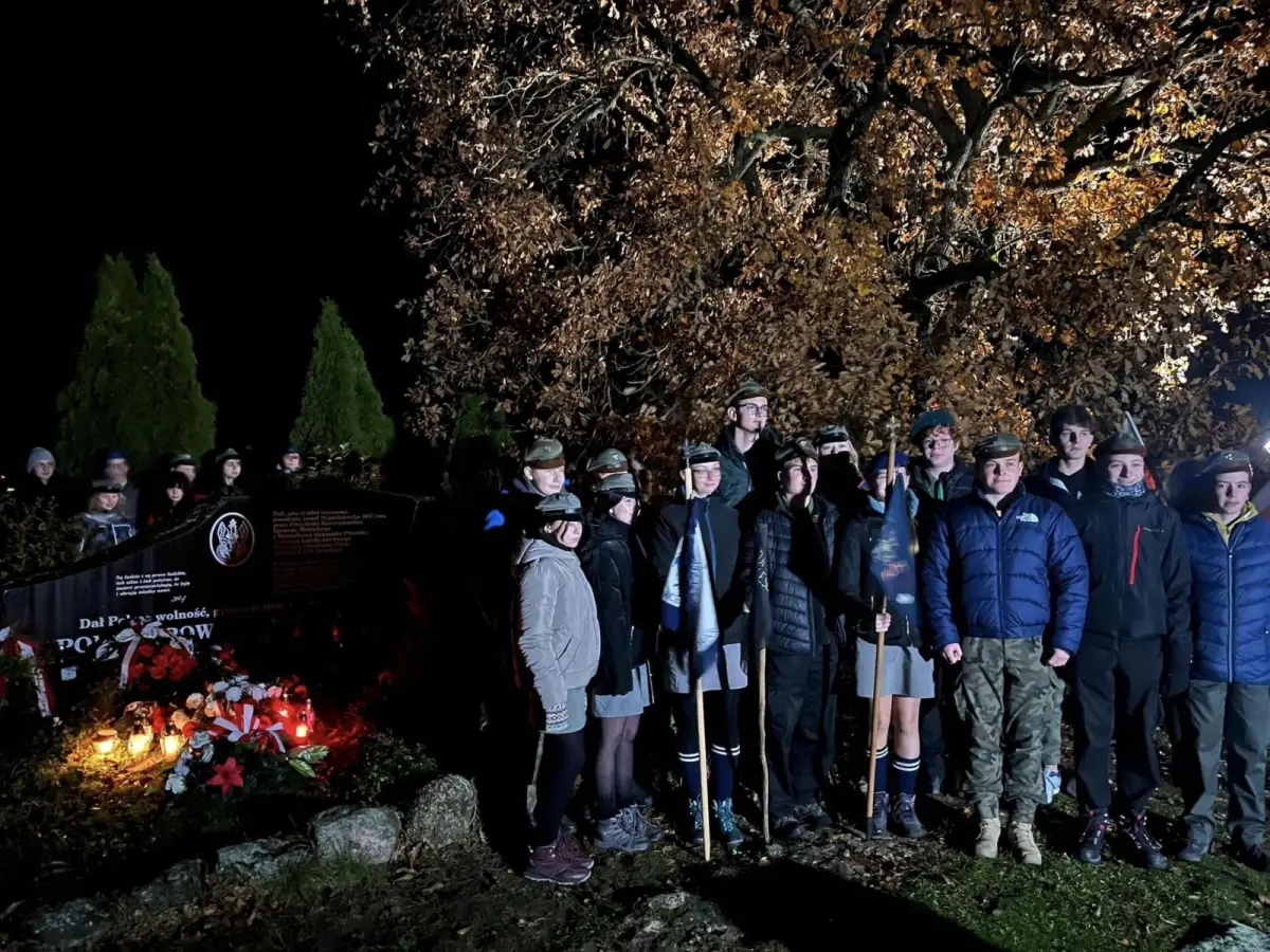 Bolesławieccy harcerze na obchodach Święta Niepodległości w… Wilnie