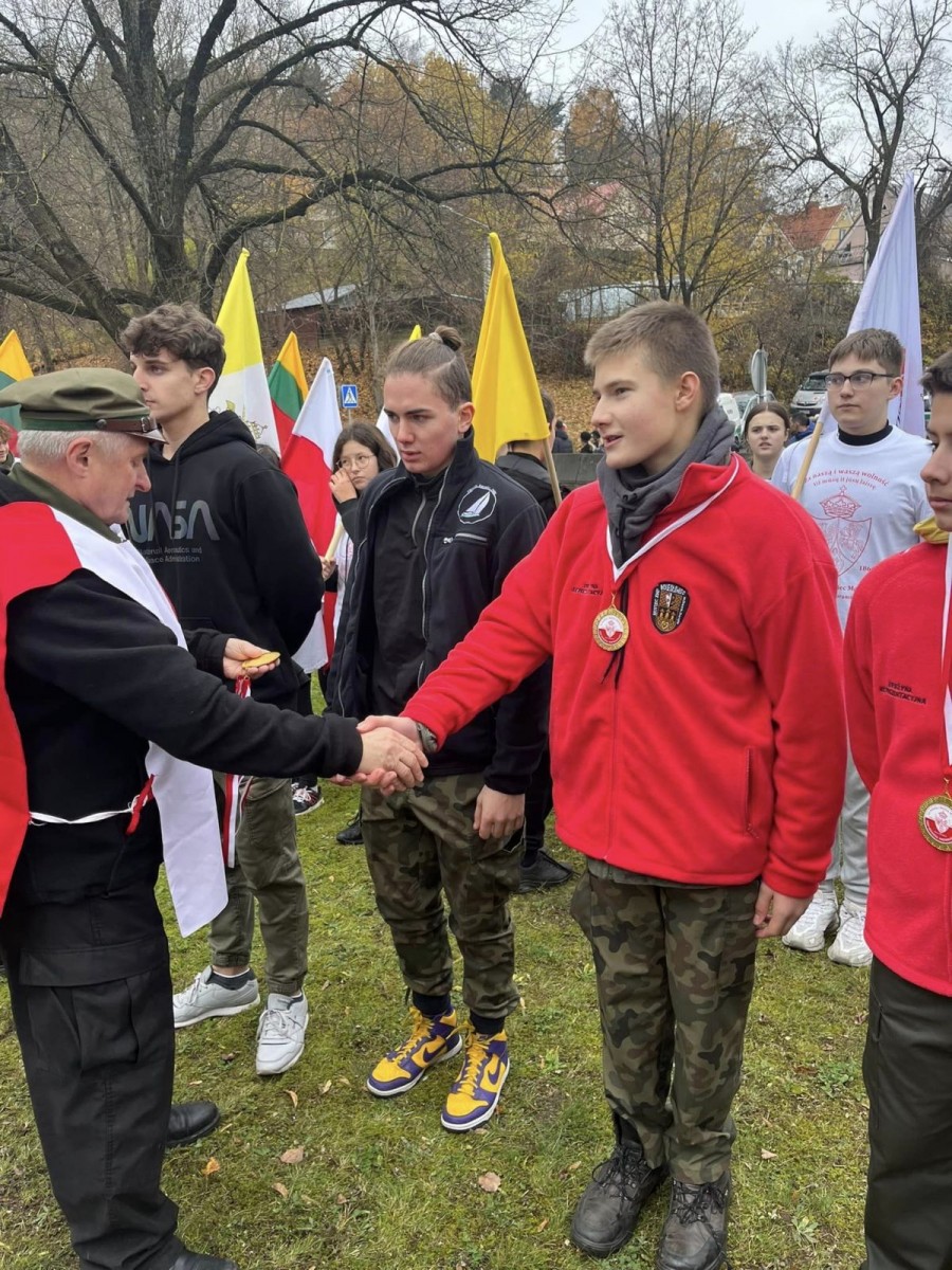 Bolesławieccy harcerze na obchodach Święta Niepodległości w… Wilnie