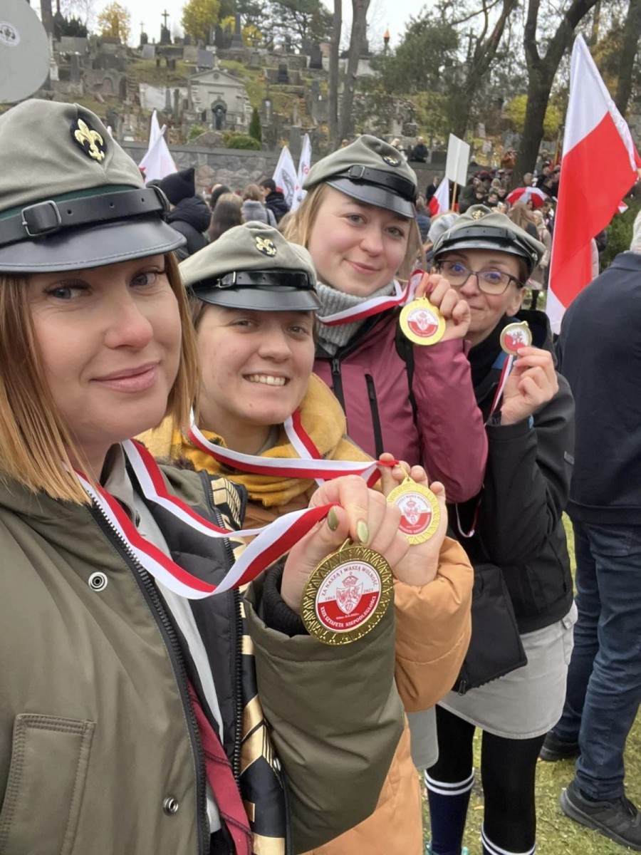 Bolesławieccy harcerze na obchodach Święta Niepodległości w… Wilnie