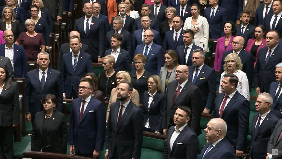 Pierwsze posiedzenie Sejmu po wyborach 2023