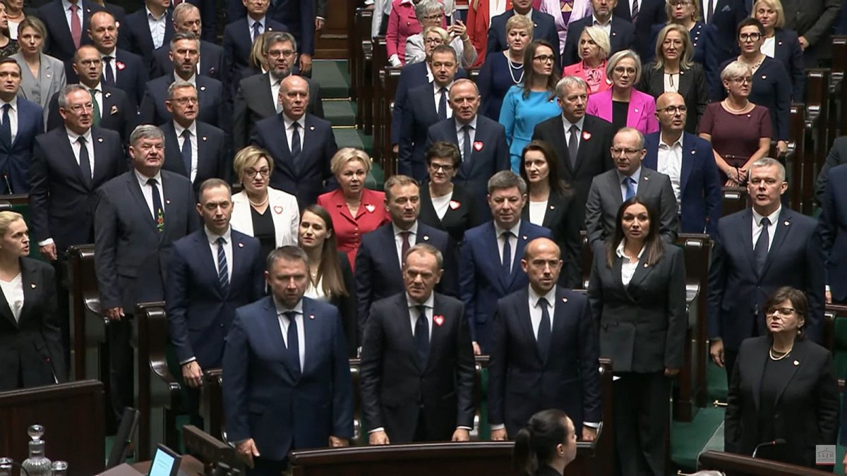 Pierwsze posiedzenie Sejmu po wyborach 2023