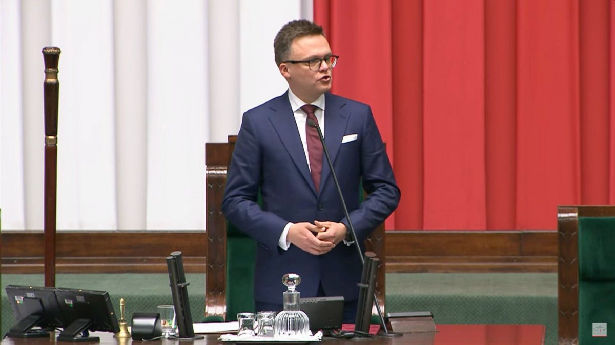 Nowy Marszałek Sejmu - Szymon Hołownia