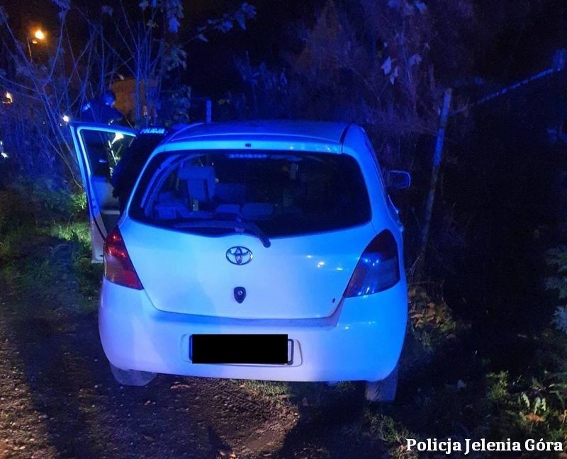 Podejrzany, auto i mienie