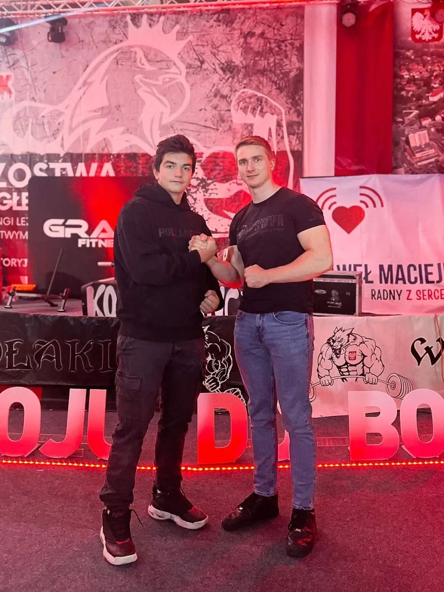 Eryk Sługocki i Szymon Kut