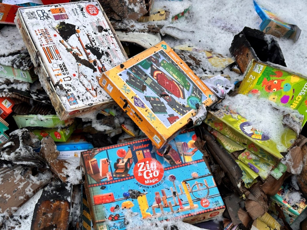 Pożar ciężarówki na Cieszkowskiego