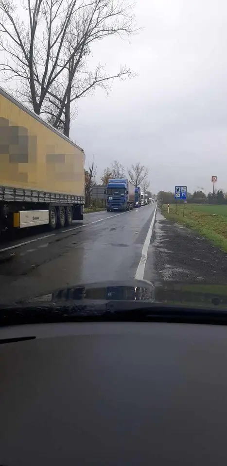 Sytuacja z Krzywej – zdjęcie wykonane ok. 11:36