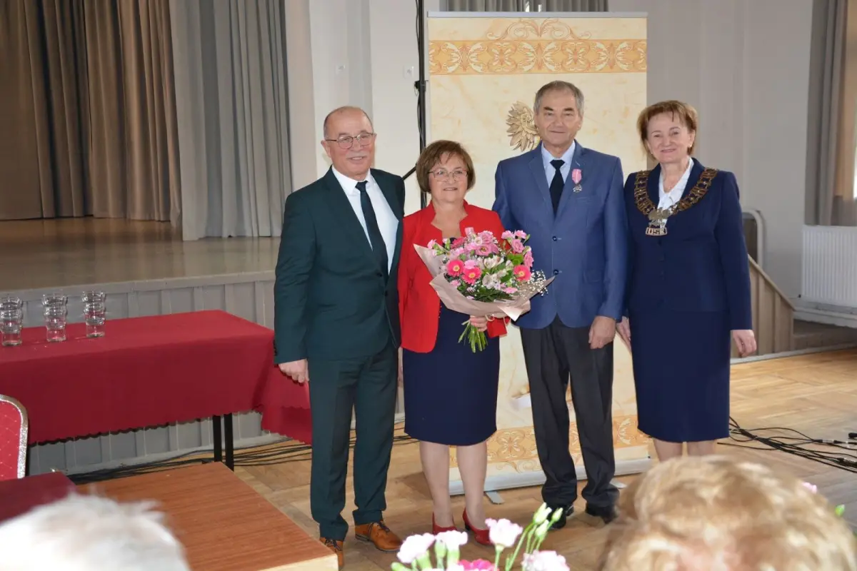 Złote gody czterech par z gminy Gromadka