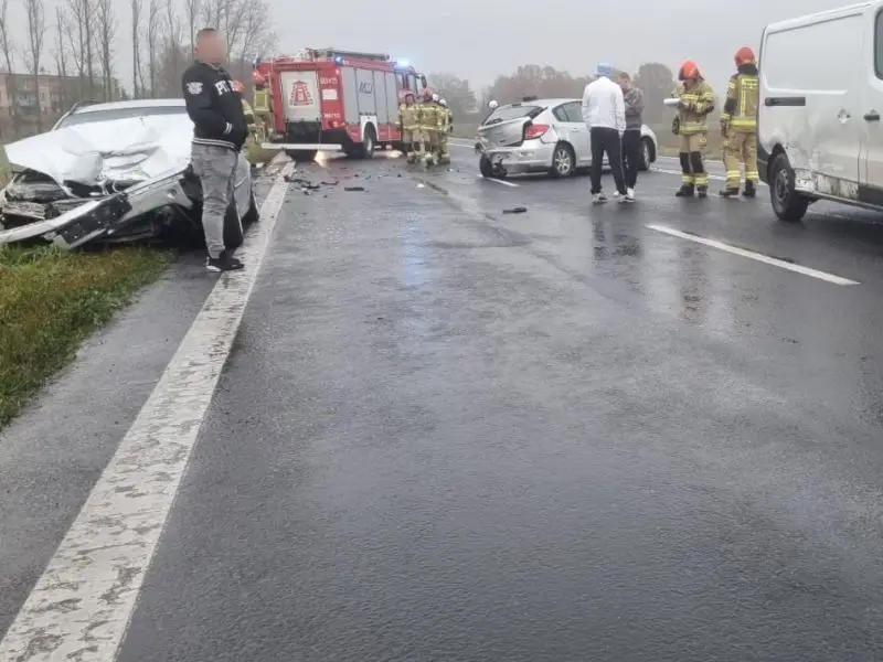 Kolizja na drodze nr 94