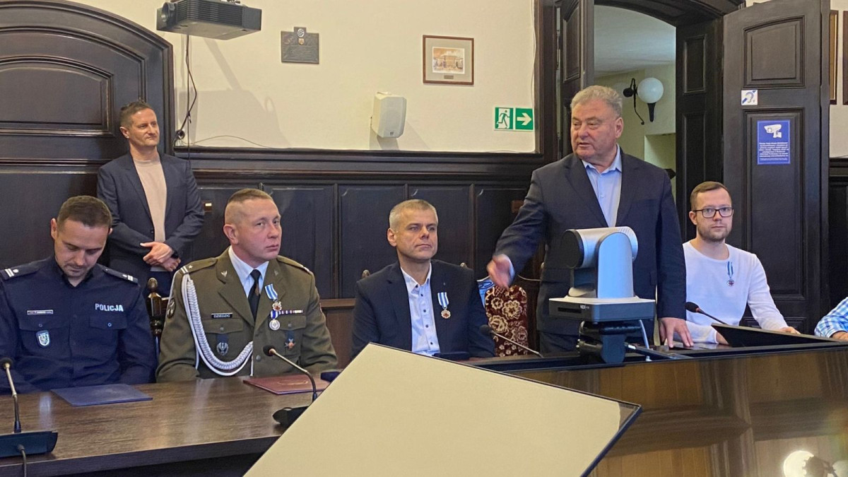 Uroczystość w Sali Rajców w Bolesławcu