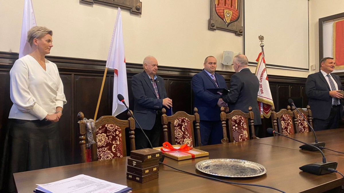 Uroczystość w Sali Rajców w Bolesławcu