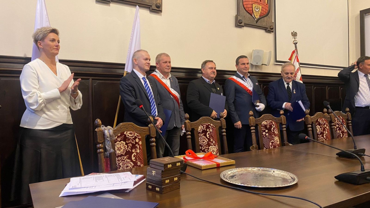 Uroczystość w Sali Rajców w Bolesławcu