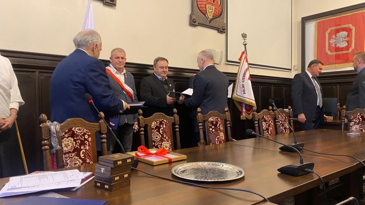 Uroczystość w Sali Rajców w Bolesławcu