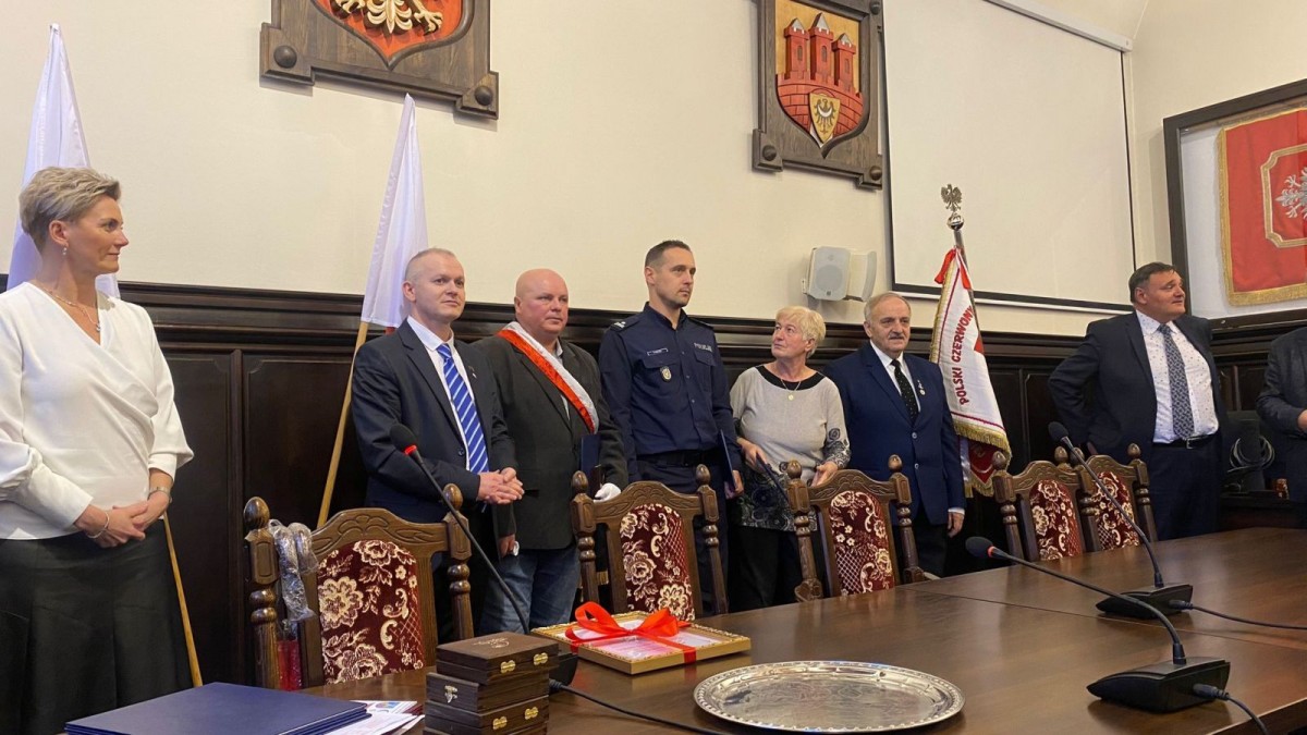 Uroczystość w Sali Rajców w Bolesławcu