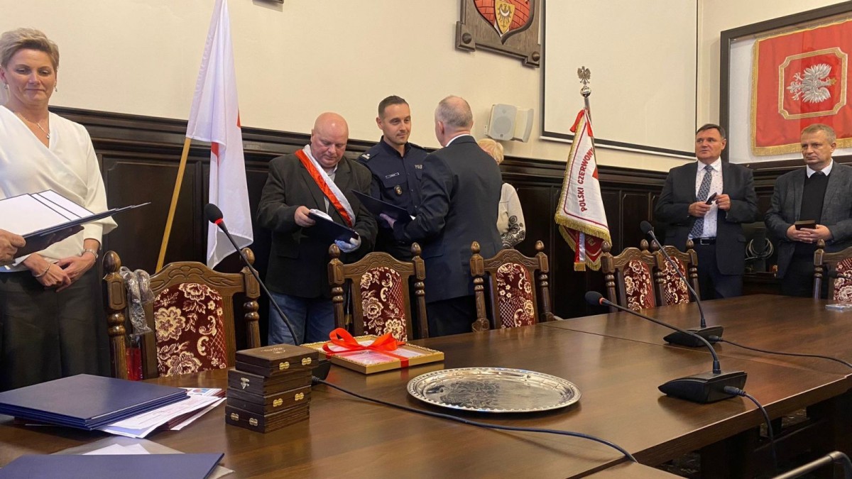 Uroczystość w Sali Rajców w Bolesławcu