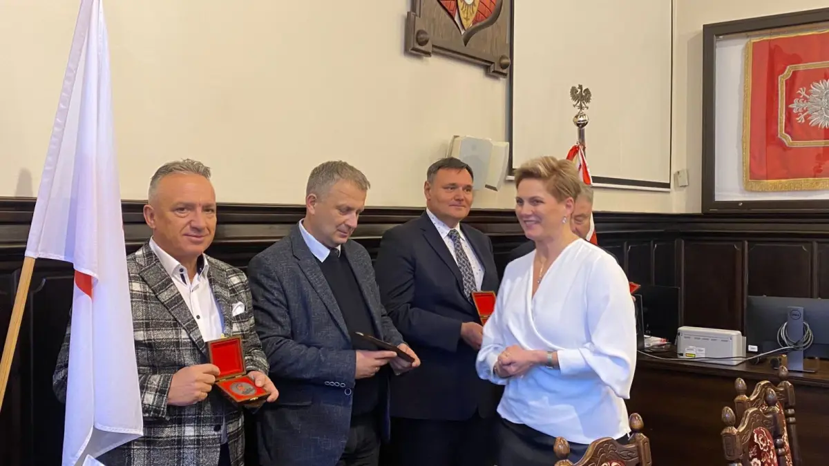 Uroczystość w Sali Rajców w Bolesławcu