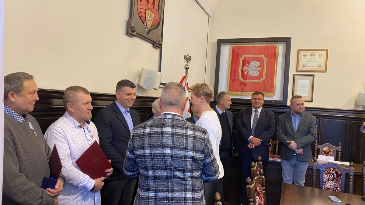 Uroczystość w Sali Rajców w Bolesławcu