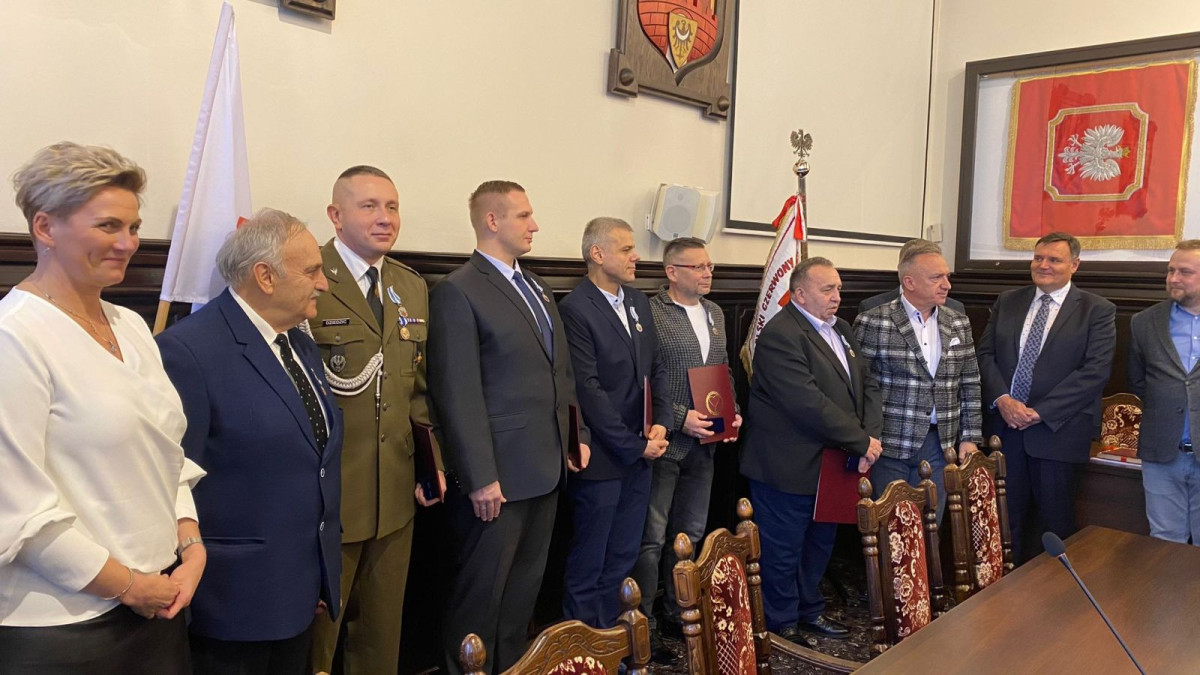 Uroczystość w Sali Rajców w Bolesławcu