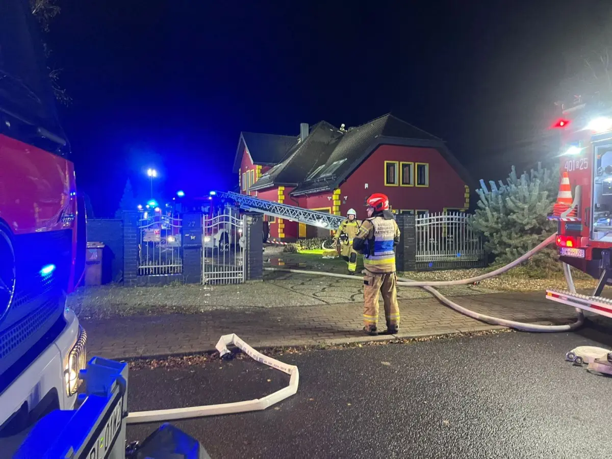 Pożar na Jesionowej