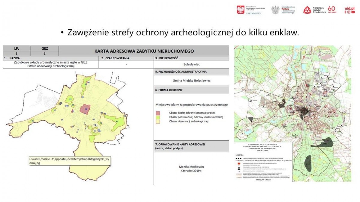 Bolesławiec ma nowe Studium Ochrony Wartości Kulturowych