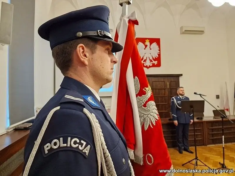 Uroczystość w KWP Wrocław