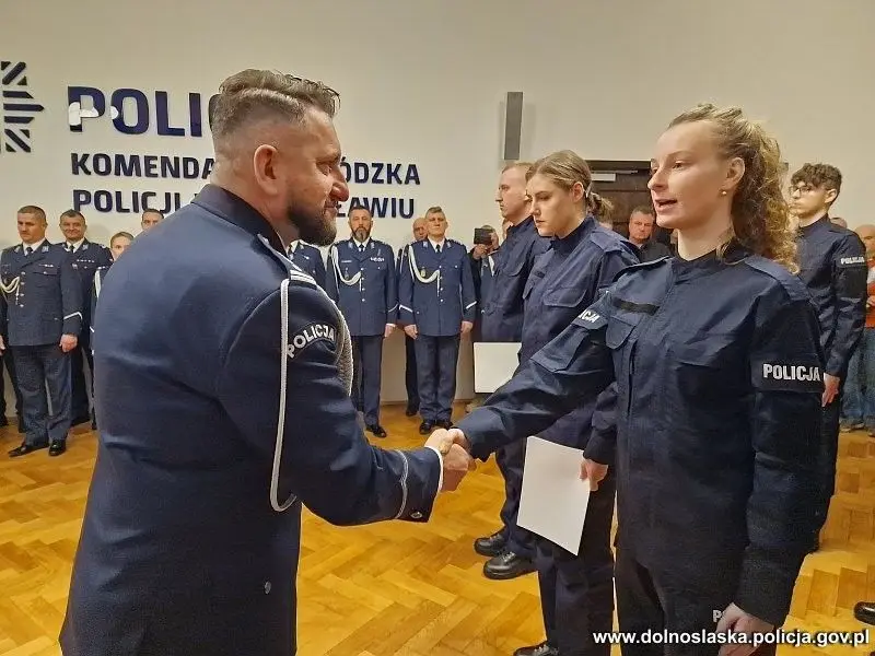 Uroczystość w KWP Wrocław